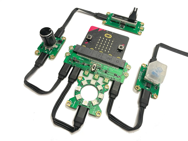 Kittenbot Jacdac Kit A with Adaptor for micro:bit V2