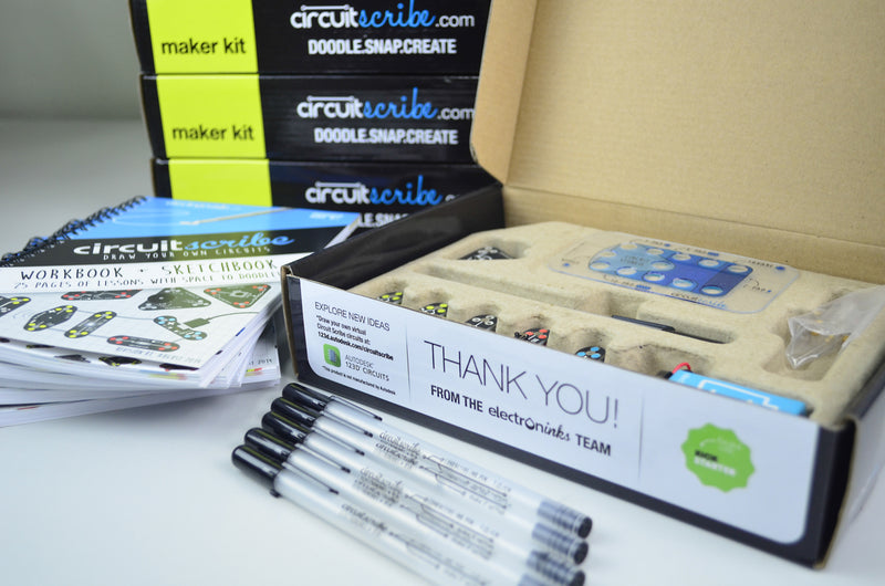 Circuit Scribe Maker Classroom Kit - Buy - Pakronics®- STEM Educational kit supplier Australia- coding - robotics