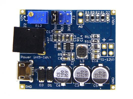 Adjustable DC/DC Power Converter (1V - 12V/1.5A) - Buy - Pakronics®- STEM Educational kit supplier Australia- coding - robotics
