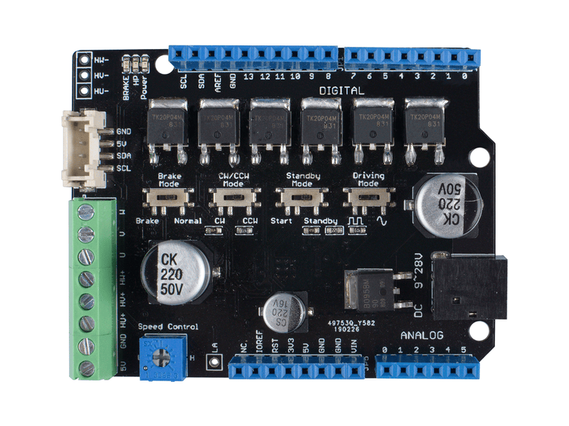 Brushless Motor Shield (TB6605FTG) - Buy - Pakronics®- STEM Educational kit supplier Australia- coding - robotics