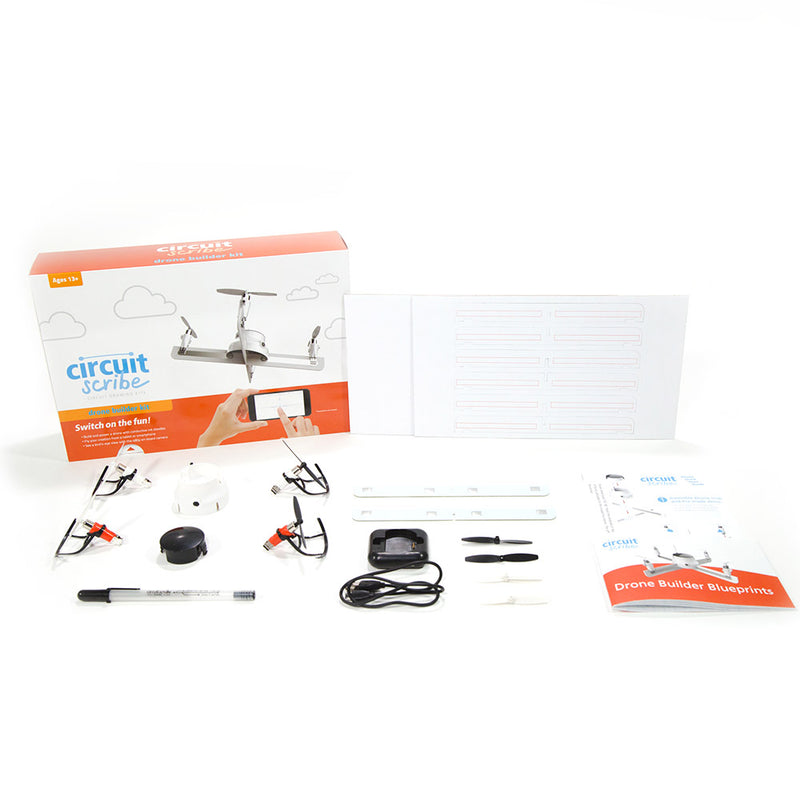 Circuit Scribe Drone Builder Classroom Kit with Free Storage Kit - Buy - Pakronics®- STEM Educational kit supplier Australia- coding - robotics