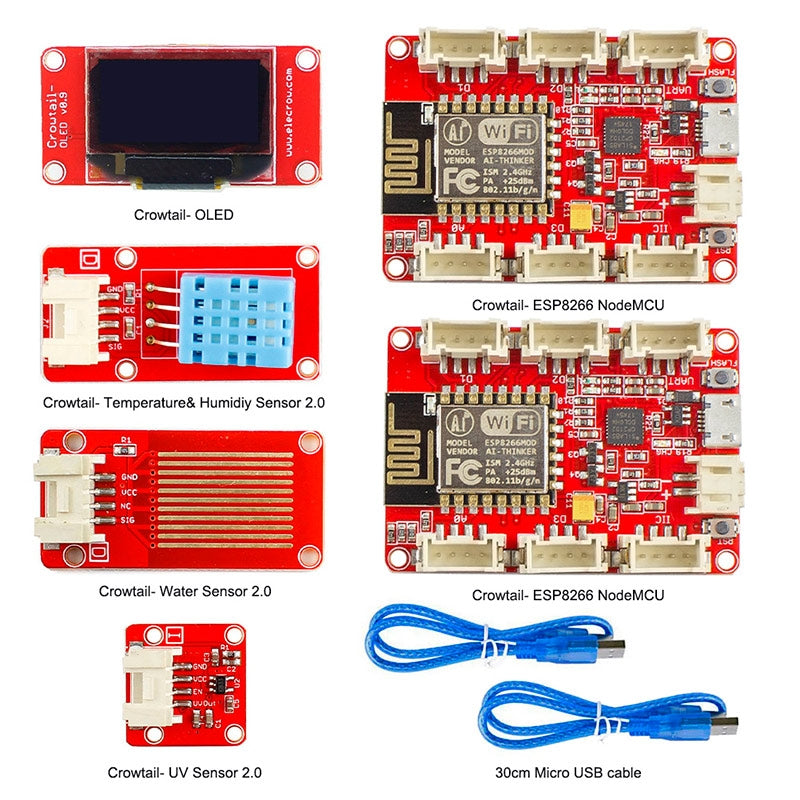 ESP8266 IOT Weather Station Kit