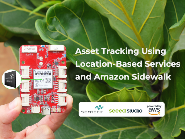 LPWAN Asset Tracker Dev Kit for Amazon Sidewalk – Wio Tracker 1110