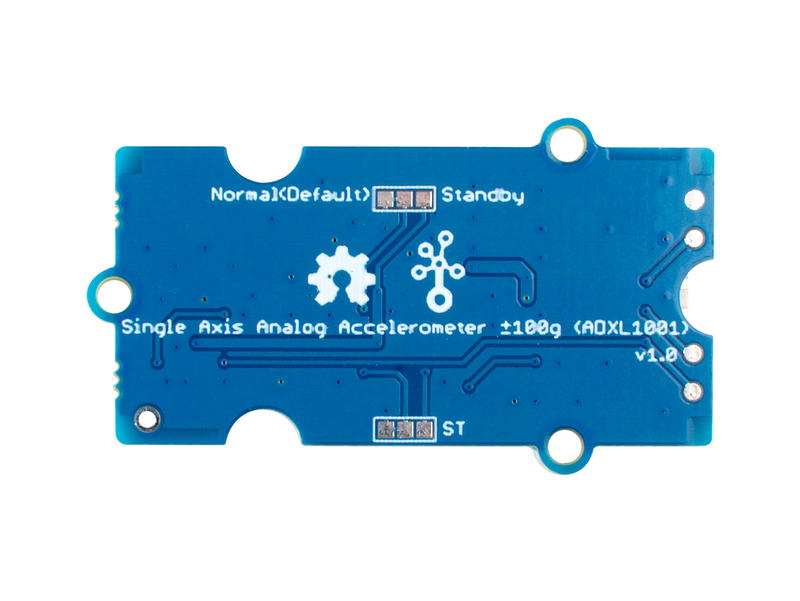 Grove - Single Axis Analog Accelerometer ±100g (ADXL1001) - Buy - Pakronics®- STEM Educational kit supplier Australia- coding - robotics