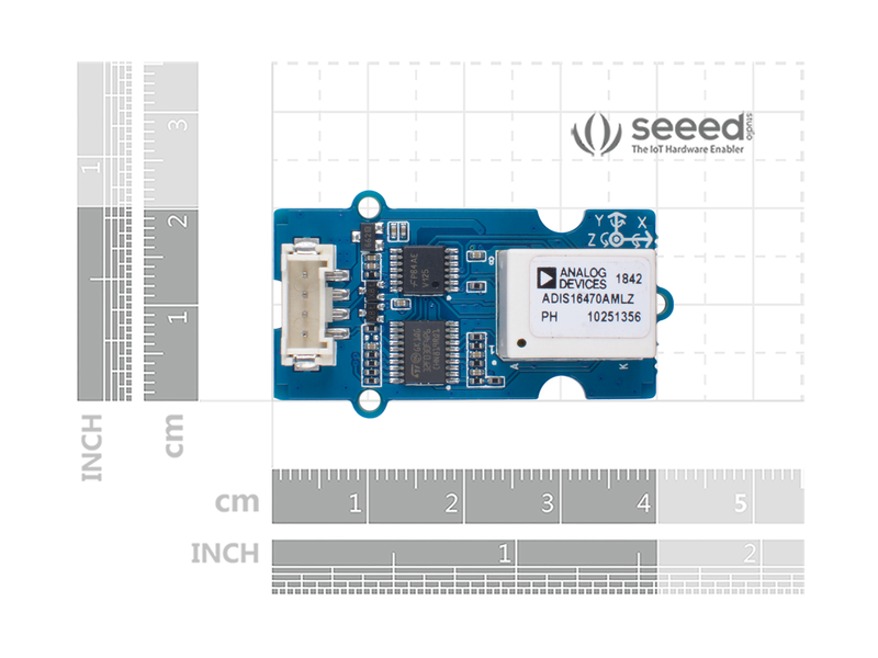 Grove - 6-Axis Digital Accelerometer&Gyroscope ±40g (ADIS16470) - Buy - Pakronics®- STEM Educational kit supplier Australia- coding - robotics