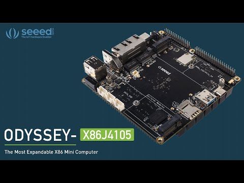 ODYSSEY - X86J4125864 Most expandable Win10 Mini PC (Linux and Arduino Core) with 8GB RAM + 64GB eMMC