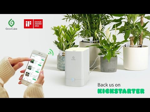 GrowCube-Plant Self Watering System Garden Smart Watering System