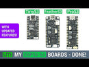 TinyS3 - ESP32-S3 Development Board by Unexpected Maker