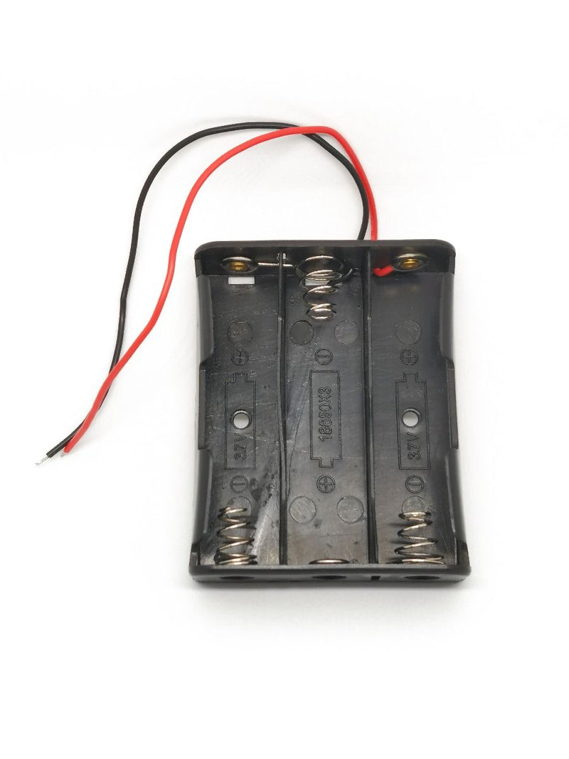 3*18650 Battery Holder  11.1V - Buy - Pakronics®- STEM Educational kit supplier Australia- coding - robotics