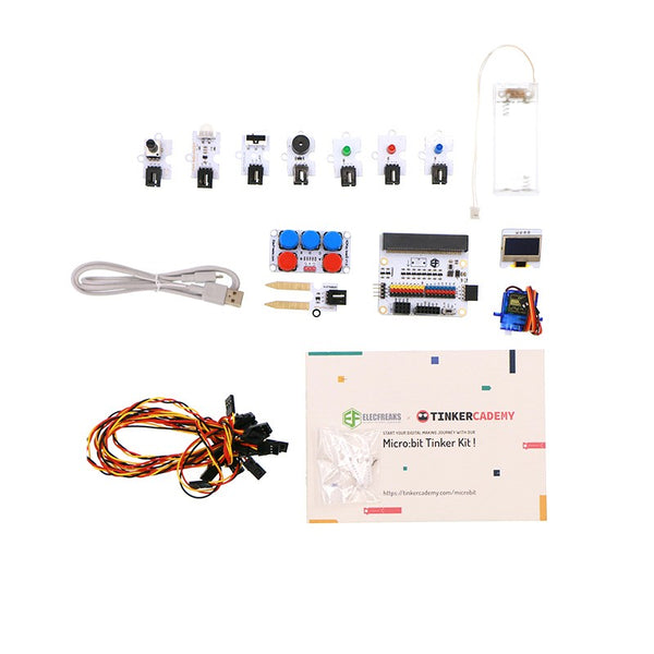 ElecFreaks Micro:bit Tinker Kit (without Micro:bit Board) - Buy - Pakronics®- STEM Educational kit supplier Australia- coding - robotics