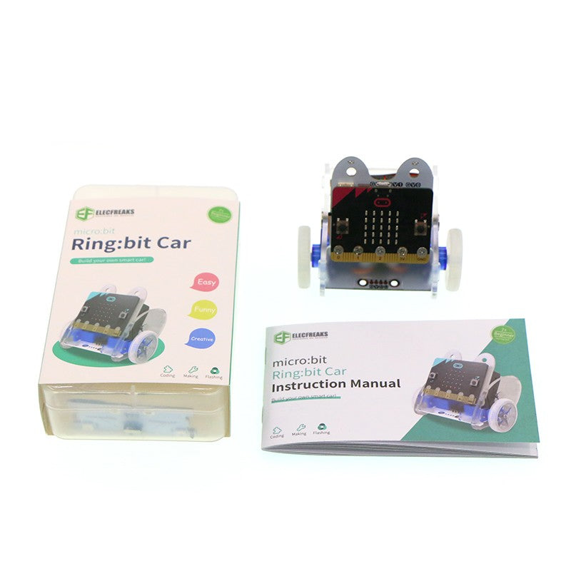 ELECFREAKS ring:bit car v2 for micro:bit (Without Micro:bit board) - Buy - Pakronics®- STEM Educational kit supplier Australia- coding - robotics