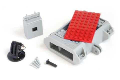SmartiPi Kit 3- Case LEGO®* Compatible for Raspberry Pi B+ / Pi 2 - RED