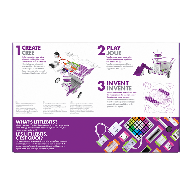 littleBits Space Rover Inventor Kit - Buy - Pakronics®- STEM Educational kit supplier Australia- coding - robotics