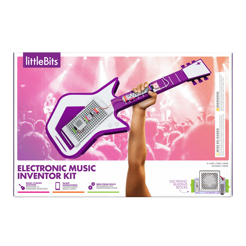 littleBits Electronic Music Inventor Kit - Buy - Pakronics®- STEM Educational kit supplier Australia- coding - robotics