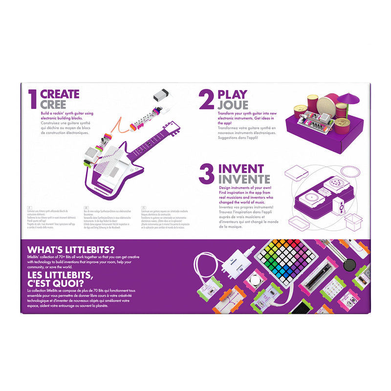 littleBits Electronic Music Inventor Kit - Buy - Pakronics®- STEM Educational kit supplier Australia- coding - robotics