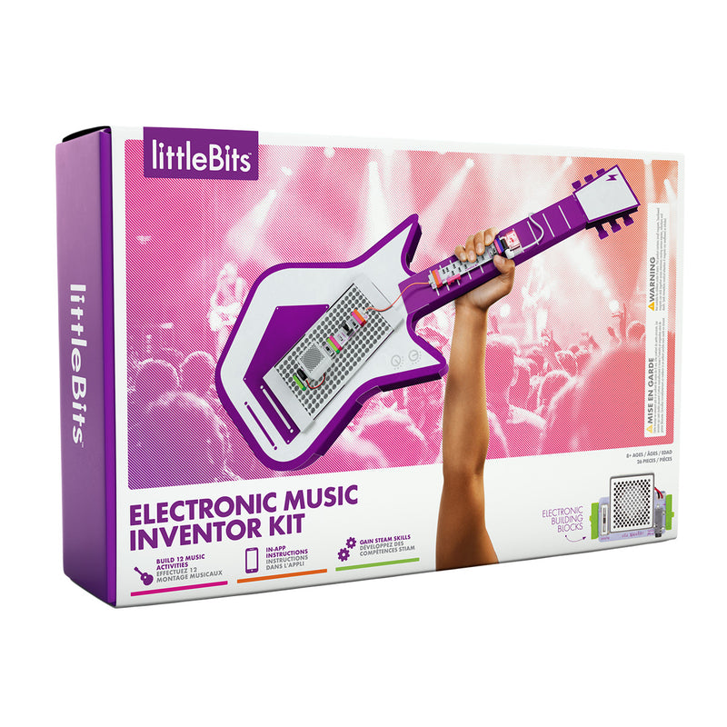 littleBits Electronic Music Inventor Kit - Buy - Pakronics®- STEM Educational kit supplier Australia- coding - robotics