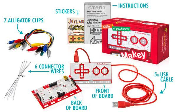 Makey Makey Genuine kit - Buy - Pakronics®- STEM Educational kit supplier Australia- coding - robotics