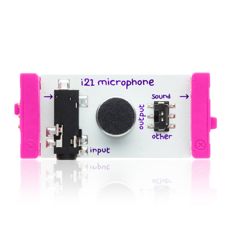 LittleBits Input Bits - Microphone - Buy - Pakronics®- STEM Educational kit supplier Australia- coding - robotics