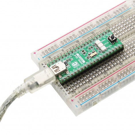 Mikroe MINI-M4 for STM32 in position