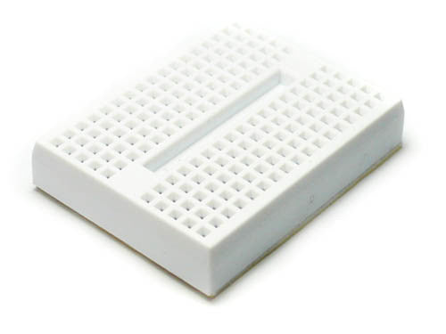 Mini Bread board 4.5x3.5CM-White - Buy - Pakronics®- STEM Educational kit supplier Australia- coding - robotics