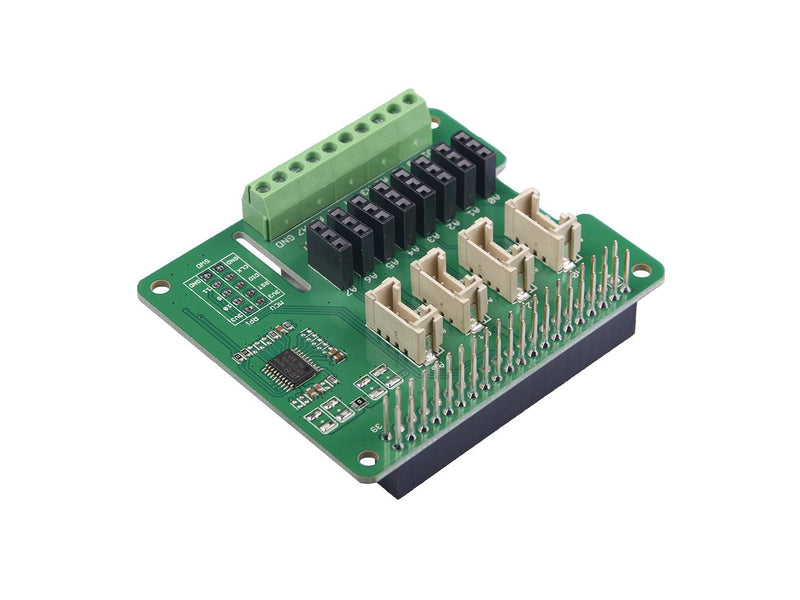8-Channel 12-Bit ADC for Raspberry Pi (STM32F030) - Buy - Pakronics®- STEM Educational kit supplier Australia- coding - robotics