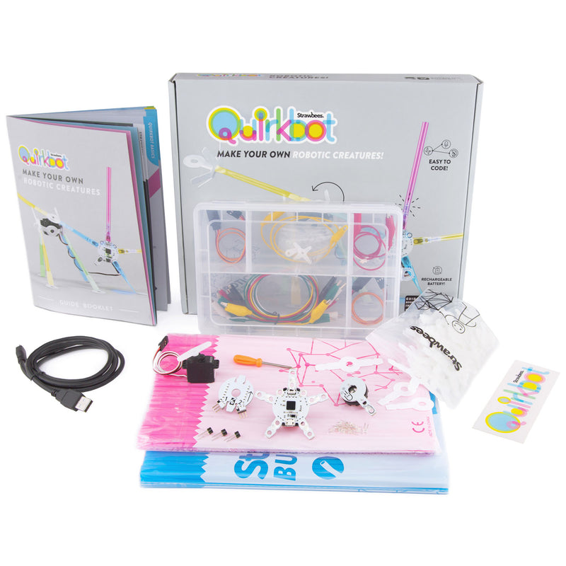 Strawbees Quirkbot Robotic Creatures - Buy - Pakronics®- STEM Educational kit supplier Australia- coding - robotics