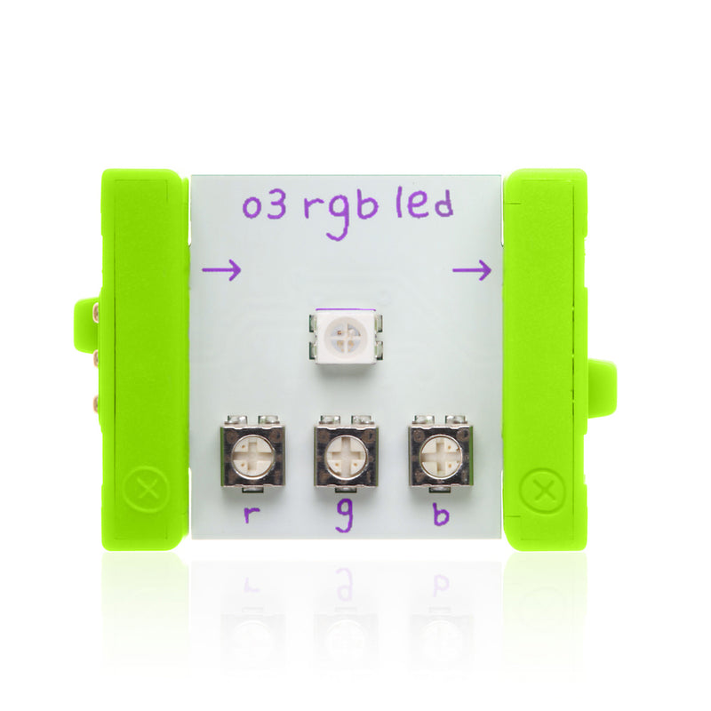 LittleBits Output Bits - RGB LED - Buy - Pakronics®- STEM Educational kit supplier Australia- coding - robotics