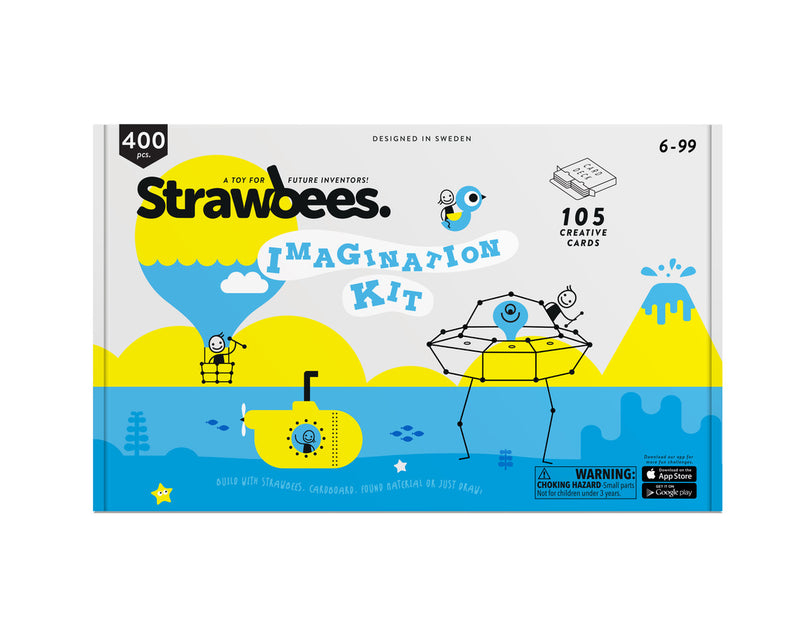 Strawbees Imagination Kit - Buy - Pakronics®- STEM Educational kit supplier Australia- coding - robotics