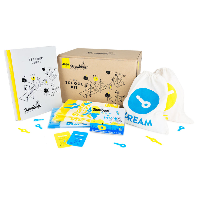Strawbees STEAM School Kit - Buy - Pakronics®- STEM Educational kit supplier Australia- coding - robotics