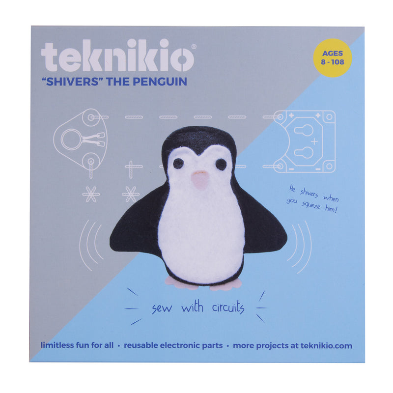 Teknikio Shivers the Penguin Set - Buy - Pakronics®- STEM Educational kit supplier Australia- coding - robotics