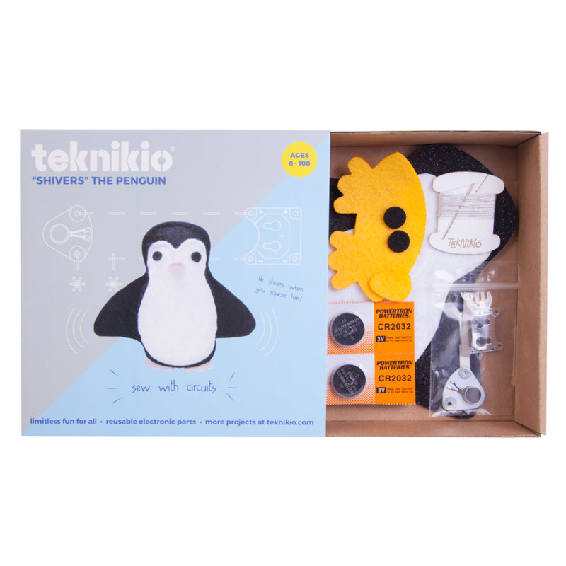 Teknikio Shivers the Penguin Set - Buy - Pakronics®- STEM Educational kit supplier Australia- coding - robotics