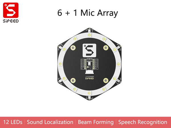 Sipeed 6+1 Microphone Array for Dock/Go/Bit - Buy - Pakronics®- STEM Educational kit supplier Australia- coding - robotics