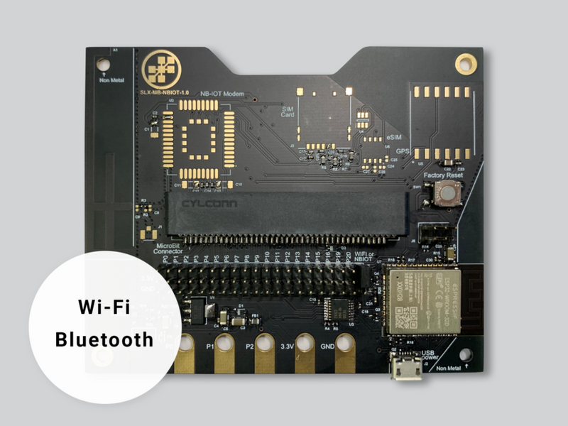 Wappsto:bit Basic - IoT shield for Micro:bit (BLE, WiFi)