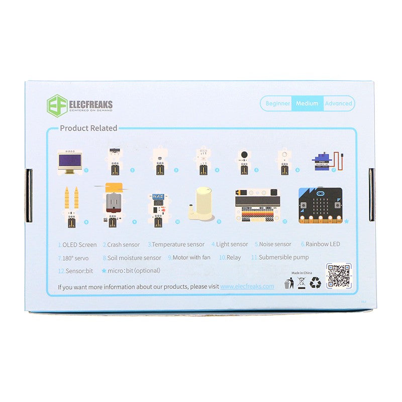 ELECFREAKS micro:bit Smart Home Kit (without micro:bit board ) - Buy - Pakronics®- STEM Educational kit supplier Australia- coding - robotics