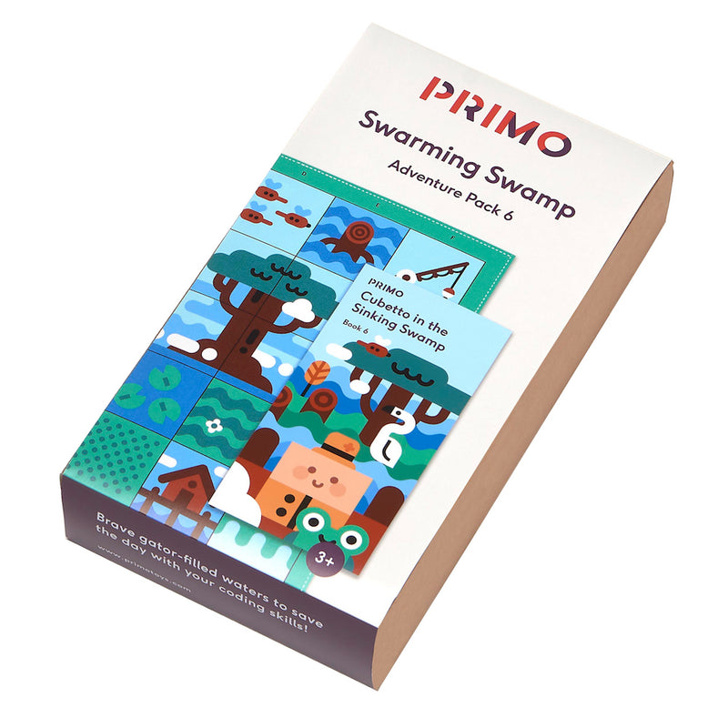 Primo Toys Adventure Pack Map & Story Book - Swamp - Buy - Pakronics®- STEM Educational kit supplier Australia- coding - robotics