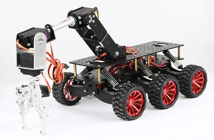 Robot Car Kit-6WD Off-Road Chassis Kit - Buy - Pakronics®- STEM Educational kit supplier Australia- coding - robotics