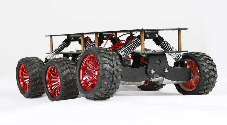 Robot Car Kit-6WD Off-Road Chassis Kit - Buy - Pakronics®- STEM Educational kit supplier Australia- coding - robotics