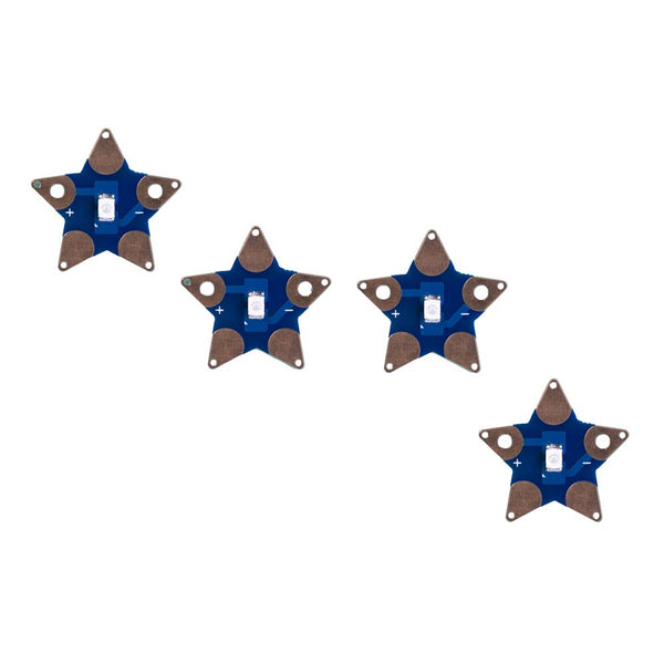 Teknikio Components  - Star LED (4 pack) - Buy - Pakronics®- STEM Educational kit supplier Australia- coding - robotics