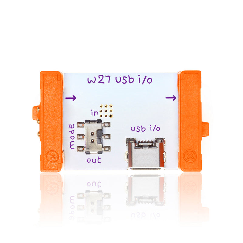 LittleBits Wire Bits - USB I/O - Buy - Pakronics®- STEM Educational kit supplier Australia- coding - robotics